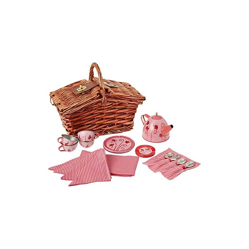 Egmont Toys Picknickkorb mit Marienkäfer-Teeset