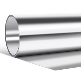 Tottist Aluminum Roof Flashing Roll - 14" x 10' for Sealing Windows, Doors, Siding & Roofing Ideal for Moss & Mildew Prevention