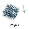 HASWARE Toggle Bolt Zinc Plated Steel and Wing Nut for