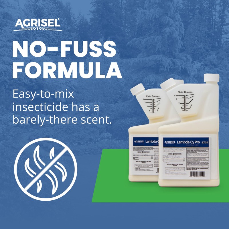 Agrisel Lambda-Cy Pro 9.7 CS Insect/Pest Control Safe for Poultry