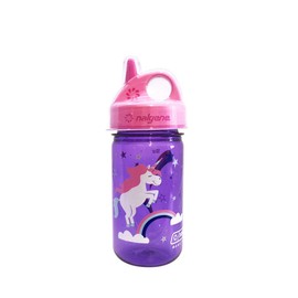 Nalgene 2182-2912 Grip-n-Gulp w/Cover Unicorn, Purple, One Size
