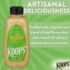 KOOPS' Horseradish Mustard Sauce 12oz Bold Flavor Condiment Squeeze Bottle