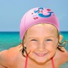TUONYIS 2 Pcs Swimming Caps for Girls 4-10 Years Swim
