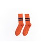 Tutucolor 4 Pairs Men Striped colouful Crew Socks - Retro