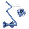 HOULIFE Bow Tie Men's Set - Adjustable Satin Polyester Bow