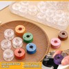 Sewing Machine Bobbins - 25 Pieces Plastic Bobbins - Sewing