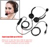 Call Center USB Headset Noise Cancelling 360° Rotation Earmuffs Mute