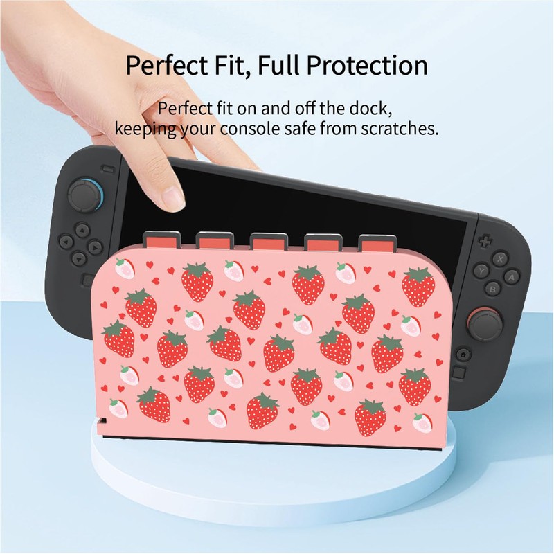 JEMDO Custom Faceplate Cover for NS 2 Charging Dock, Hard