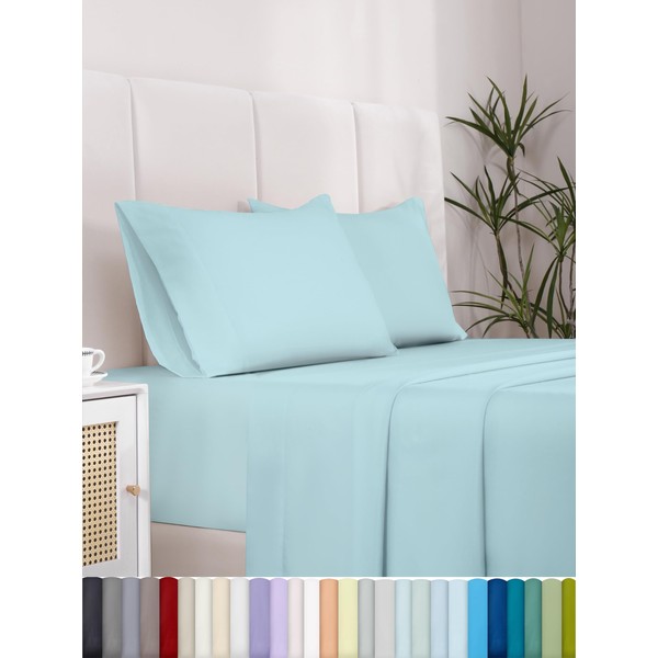 WAEPIC Twin Bed Sheet Set/Comfy/Breathable & Cooling/Extra Soft/Shrinkage&Fade Resistant/Easy care-16inch