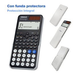 Pendancy Calculadora Científica 417 Función 2 Líneas 12 Dígitos Pantalla Escrita Calculadoras solares y batería útiles Escolares para Estudiantes y universitarios (991es Plus 2)