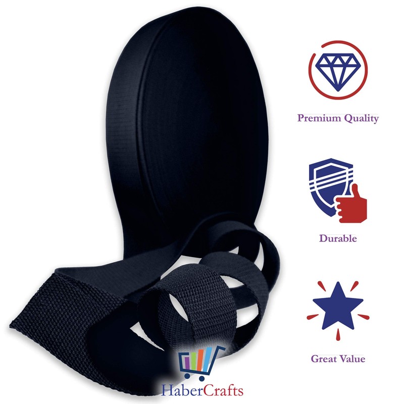 38mm Heavy Duty Webbing Belt Strap Upholstery Webbing Cotton Blend
