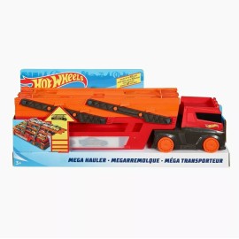 HOT WHEELS MEGA HAULER TRANSPORTER VEHICLE HOLDS 50 CARS 6 EXPANDABLE LEVELS