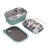 1.2L Stainless Steel Bento Box Doublelayer LeakProof Sealed Food Container