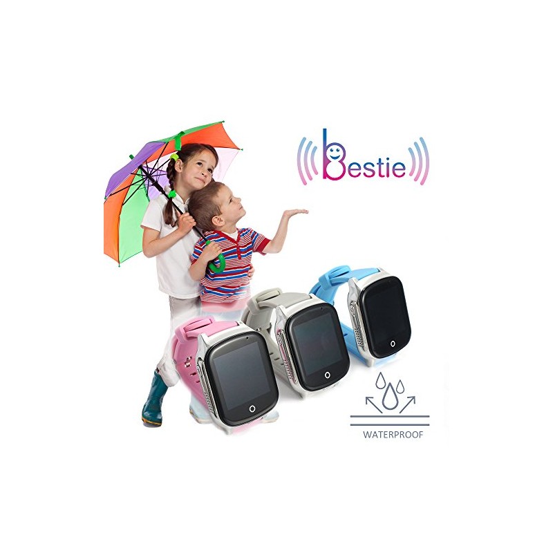 Bestie 2 kids GPS Smartwatch Tracker waterproof 4G Grey