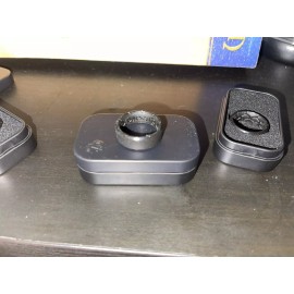 Groove Men’s Solid Black Groove Rings Size 9