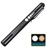 ALONEFIRE P32 Pen Flashlight Bright White+Yellow Dual Light Source USB
