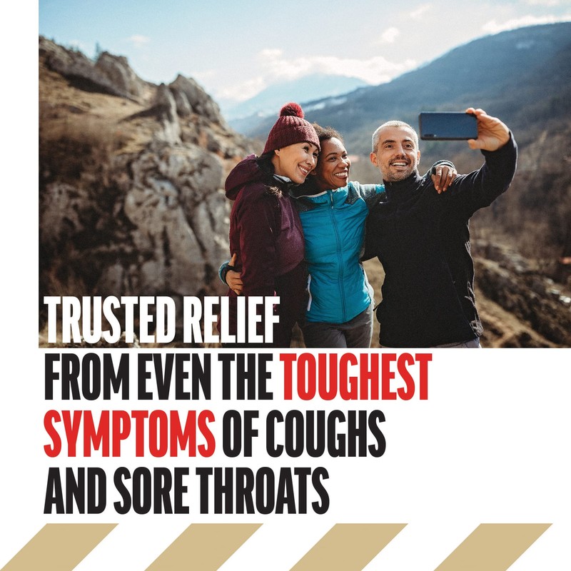 Fisherman's Friend Cough Drops, Cough Suppressant and Sore Throat Lozenges,