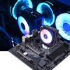 DS 2200RPM PWM CPU Cooling Fans with Black Aluminum CPU