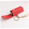 COLLBATH 2pcs Leather Case for Lipstick Lip Balm Holder Pouch