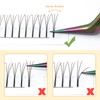 Pre-made Eyelash Fans, 3D-D-0.07-14 Long Foot, Pre-made Fans, Eyelash Extensions,