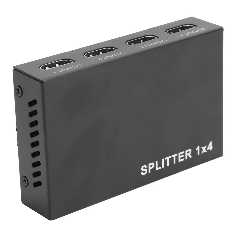 High Definition Multimedia Interface Splitter 3D 1080P 1‑in‑4‑out Amplifier