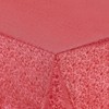 Home Direct Oilcloth Square 140 x 180 cm Red Embossed
