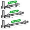 Insaga M16x 10'' J-Bolt Gate Hinge, 304 Stainless Steel J-Bolt