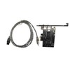 SIENOC PCIe with 6Pins PCI-Express FIREWIRE 400 IEEE 1394 CARD