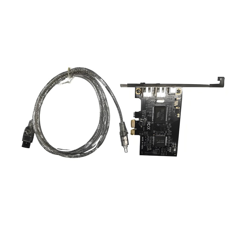 SIENOC PCIe with 6Pins PCI-Express FIREWIRE 400 IEEE 1394 CARD