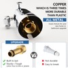 YASINU All Metal Tub Spout with Diverter Chrome, Fits Threaded