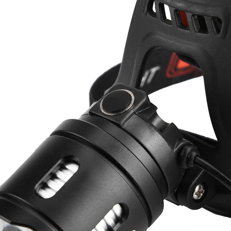 P50 LED Headlight Headlamp Waterproof Fashlight 3500LM 3 Lighting Modes