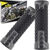 Universal Motorcycle Scooter Handlebar Grips Rubber Open 22 + 24-25