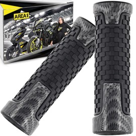 Universal Motorcycle Scooter Handlebar Grips Rubber Open 22 + 24-25 mm Inner Diameter