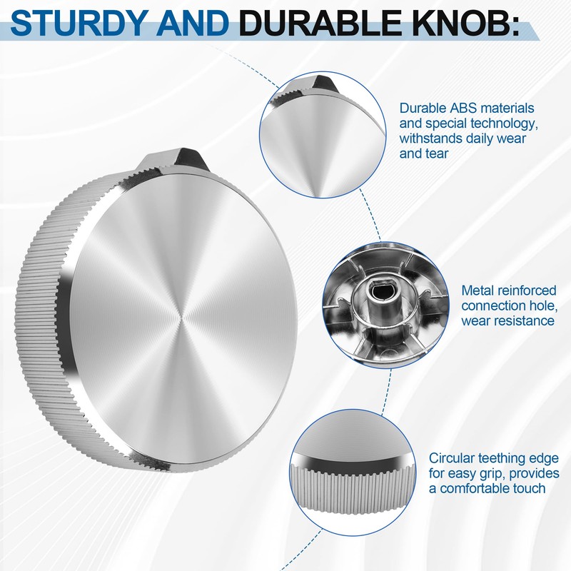 W11675852 Dryer Knob Replacement for Maytag, Dryer Timer Knob (Large),