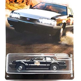 Matchbox '93 Ford Mustang LX SSP Police 2/12, Black