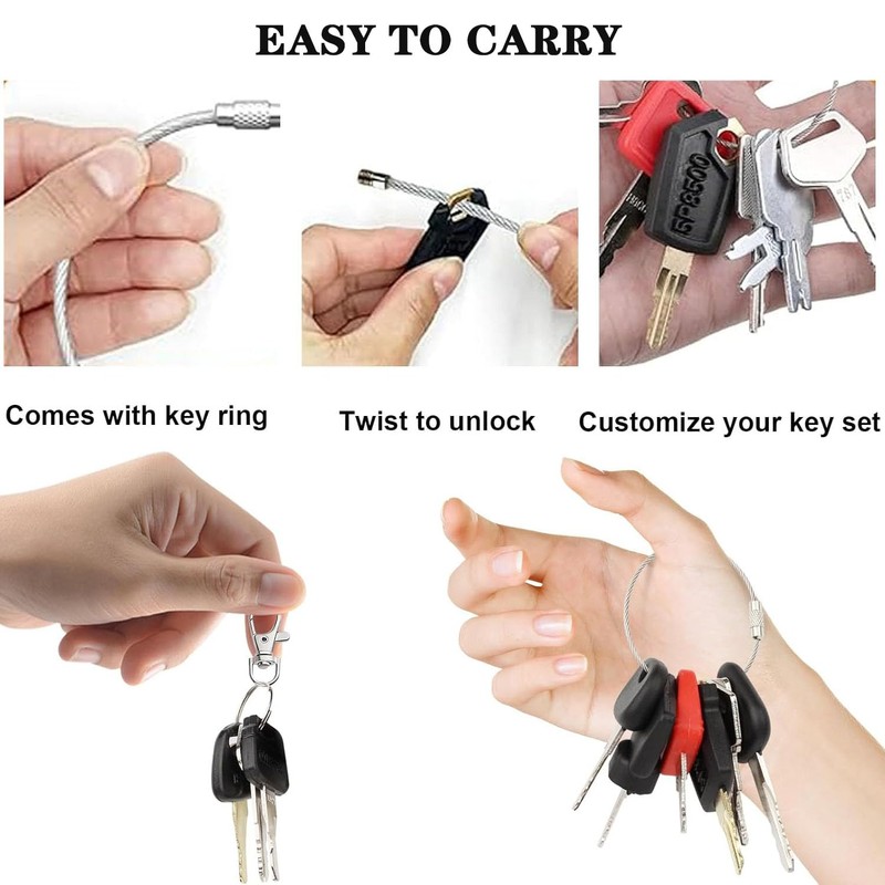 18-Piece Ignition Key, Replacement Ignition Key Set, Construction Machinery Key