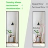 Sunniry Full Length Mirror 56x16 inch, Black Full Body Mirror,