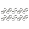 prendre PR-CARA10 Small Carabiner S-Shaped Hook, Stainless Steel, Lightweight, Accessories,