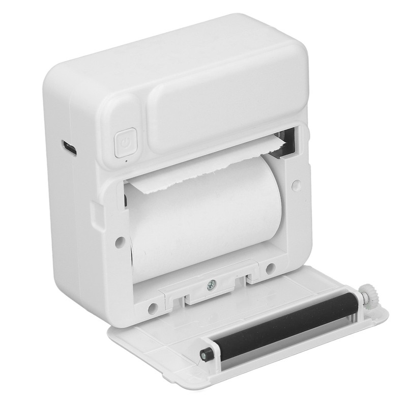 Mini Thermal Printer HD Print 200dpi Resolution Inkless Rechargeable Portable