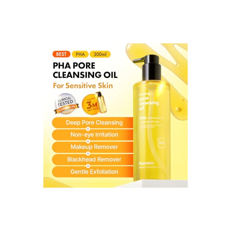 Hanskin Pore Cleansing Oil PHA 300ml