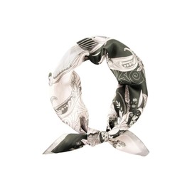 MAIRY Womens Scarves Satin Scarf Ladies Silk Scarfs Colourful Handmade Head Hair Satin Bandana Multi-use Provided in Printed Colours Provides Comfort Hijab Scarfs,70089