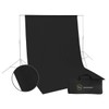 Glow Muslin Backdrop - 6 x 9' (Black)