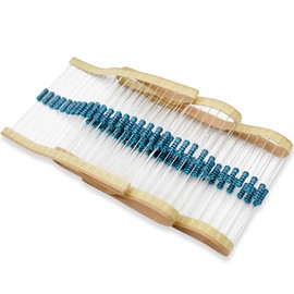 Innfeeltech 1/2 W 1% Tolerance 10 KΩ Metal Film Resistor for DIY Project and Experiments, 100 Pieces