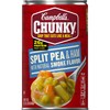 Campbell’s Chunky Soup, Split Pea Soup With Ham, 19 Oz