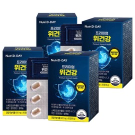 Nutri-D-Day Stomach Health, 30 tablets, 4 units / 뉴트리디데이 위건강, 30정, 4개
