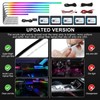 Dreamcolor Acrylic Interior Car LED Strip Light with Wireless APP,