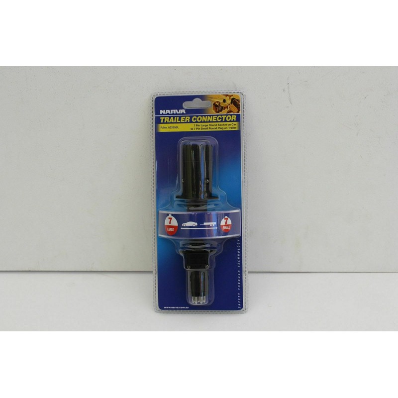 Narva 7 Pin Large Round Socket on Car to 7
