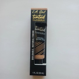 L.A. Girl 4 Pack LA Girl Tinted Foundation Tan,  Buildable, Natural Finish