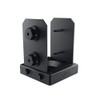 Ozco 4x4 Post Base Kit – Black Powder-Coated Steel, Heavy-Duty