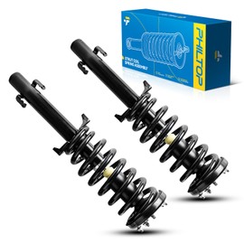 PHILTOP Front Struts Fit for Accord 2008 2009 2010 2011 2012, Complete Strut Assembly 172562L 172562R,Struts with Coil Spring Assemblies Set of 2 4SAA748